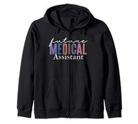 Future Medical Assistant Student Graduation Clinical Nurse Zip Hoodie