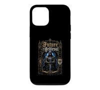 Future Medieval Cyber Knight Templar Fantasy Case for iPhone 12/12 Pro