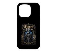 Future Medieval Cyber Knight Templar Fantasy Case for iPhone 15 Pro
