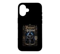 Future Medieval Cyber Knight Templar Fantasy Case for iPhone 16