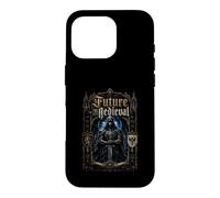 Future Medieval Cyber Knight Templar Fantasy Case for iPhone 16 Pro