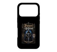 Future Medieval Cyber Knight Templar Fantasy Case for iPhone 17 Pro