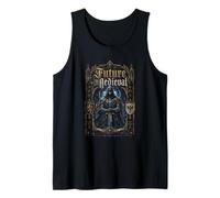 Future Medieval Cyber Knight Templar Fantasy Tank Top