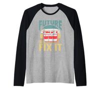 Future Mr Fix It Handyman Tinkerer Repair Fixing Mr Fix It Raglan Baseball Tee