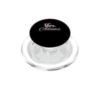 Future Mrs Adams Wedding Bride Engagement Romantic PopSockets PopGrip for MagSafe