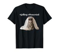 Future Mrs Getting Meowied Cat Lover Bride Value Graphic T-Shirt