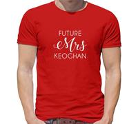 Future Mrs Keoghan - Mens T-Shirt - Red - Large