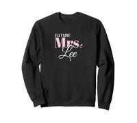 Future Mrs Lee Bride Wedding Groom Marriage Sweatshirt