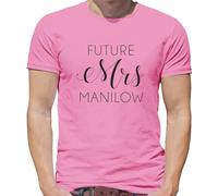Future Mrs Manilow - Mens T-Shirt - Orchid Pink - Large