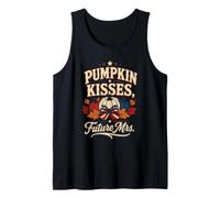 Future Mrs Pumpkin Kisses Fall Wedding Bride to Be Gift Tank Top