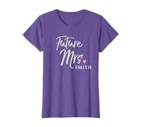 Future Mrs Smith Engagement T-shirt Bride Tshirt T-Shirt