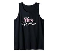 Future Mrs Wilson Bride Wedding Engagement Love Tank Top