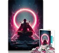 Future Ninja 1000 Pieces Jigsaw Puzzles for Adults And Teens,Stress Reliever Difficult Challenge Deal As Gifts for The Whole Family (38x26cm)