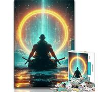 Future Ninja Adult Puzzles 1000 Pieces,Help The Brain Exercise Addictive Toys to Cultivate Patience Unique Challenge Game (50x75cm)