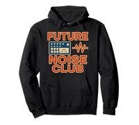 Future Noise Club Editions - Berlin Synthwave Design Pullover Hoodie