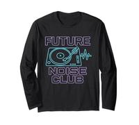 Future Noise Club Specials - Waveform Aesthetic Long Sleeve T-Shirt