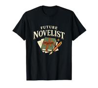 Future Novelist Aspiring Author Writing and Manuscript T-Shirt