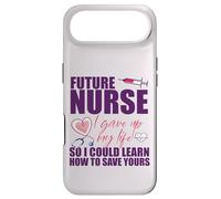 FUTURE NURSE I gave up my life to LEARN TO SAVE YOURS Meme Case for iPhone Air