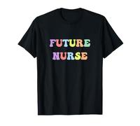 Future Nurse Retro Groovy T-Shirt