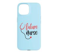 Future Nurse Stethoscope Nursing Student Gift for RN CNA LPN Case for iPhone 15