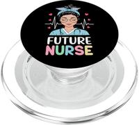 Future Nurse Woman Nursing Students Nursing School Graduate PopSockets PopGrip for MagSafe