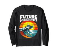 Future Oceanographer Marine Science Kids Career Long Sleeve T-Shirt