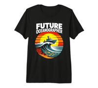 Future Oceanographer Marine Science Kids Career Premium T-Shirt
