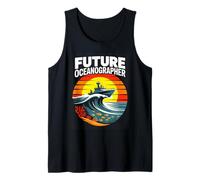 Future Oceanographer Marine Science Kids Career Tank Top