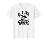 Future Oilfield Worker Kids Oil Patch Design T-Shirt