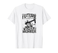 Future Oilfield Worker Kids Oil Patch Design T-Shirt