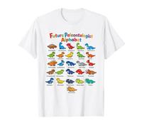 Future Paleontologist Dinosaur Alphabet Kids Dino ABC T-Shirt
