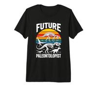 Future Paleontologist Dinosaur Skeleton Science Premium T-Shirt