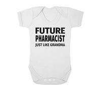 Future Pharmacist Just Like Grandma Cute Boys and Girls Baby Vest Bodysuit