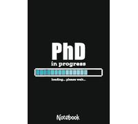 Future PhD Medical Doctor In Progress Bar Student Graduation Notebook Vintage: 6x9 College Ruled Composition Notebook and Journal for Nurses and Nursing Students 110 pages