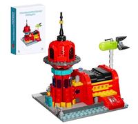 Future Planet Express Headquarter Building Set, Comedy Animation Spaceship Toy, A Collectible Gift for Anime Fans, Suitable for 14+ Adults Boys Girls Birthday (389 Pcs)