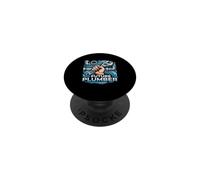 Future Plumber Pipe Repair Apprentice Kid PopSockets Adhesive PopGrip