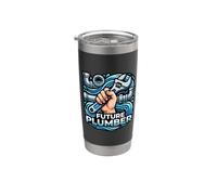 Future Plumber Pipe Repair Apprentice Kid Stainless Steel Insulated Tumbler