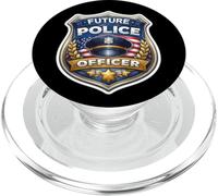 Future Police Officer Academy Boys Kids Child Policeman Cop PopSockets PopGrip for MagSafe