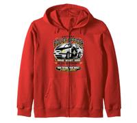 Future Police Officer Courage Integrity Service Zip Hoodie