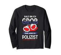 Future Police Officer Kids Big Dream Law Enforcement Long Sleeve T-Shirt