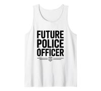 Future Police Officer Proudly Serving The Community Tank Top