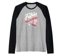 Future President Patriotic USA President's Day 4th of July Raglan Baseball Tee