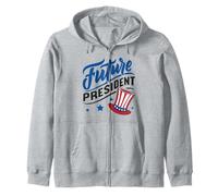 Future President President's Day 4th Of July Independence Zip Hoodie
