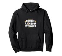 Future Rainbow Explorer St Patricks Day Kids Pullover Hoodie