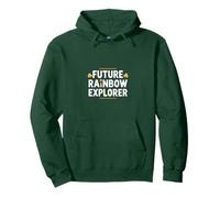 Future Rainbow Explorer St Patricks Day Kids Pullover Hoodie