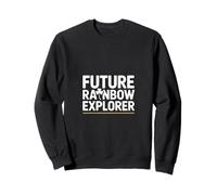 Future Rainbow Explorer St Patricks Day Kids Sweatshirt