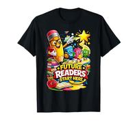 Future Readers Start Here Teacher Literacy Classroom T-Shirt