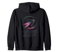 Future Ready Arrow Tech Inspired Innovation Forward Motion Zip Hoodie