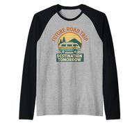 Future Road Trip Destination Tomorrow Raglan Baseball Tee