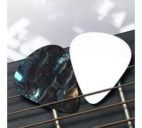 Future Robot Patterned guitar pick set - (thin/medium/thick), widely compatible with all kinds of stringed instruments,